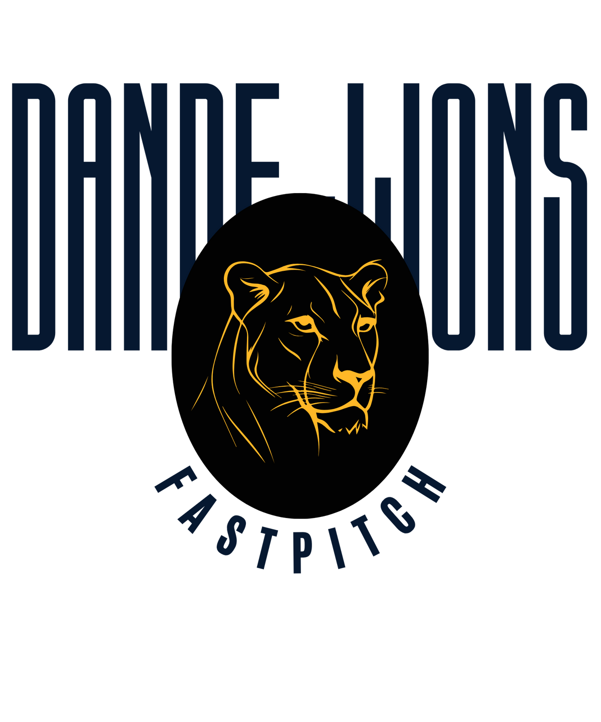 Dande-Lions Fastpitch Navy & Black