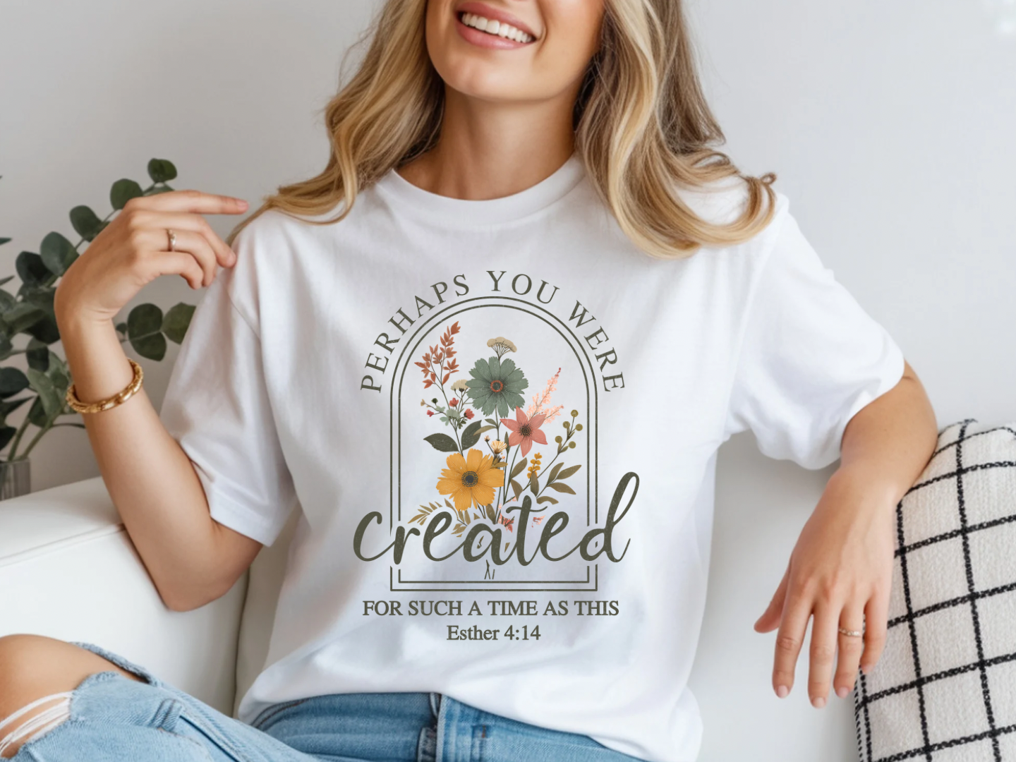 Perhaps You Were Created - Orange/yellow