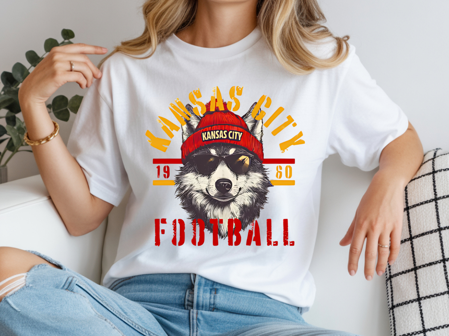 Kansas City Football Wolf