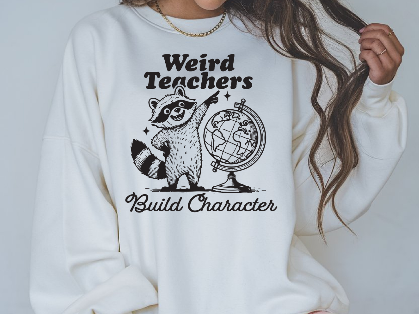 Weird Teachers Build Character (Black)