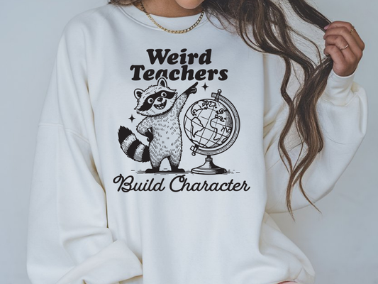 Weird Teachers Build Character (Black)