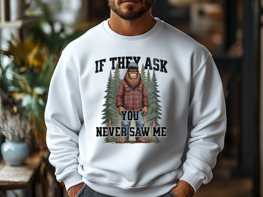 If They Ask, You never Saw Me