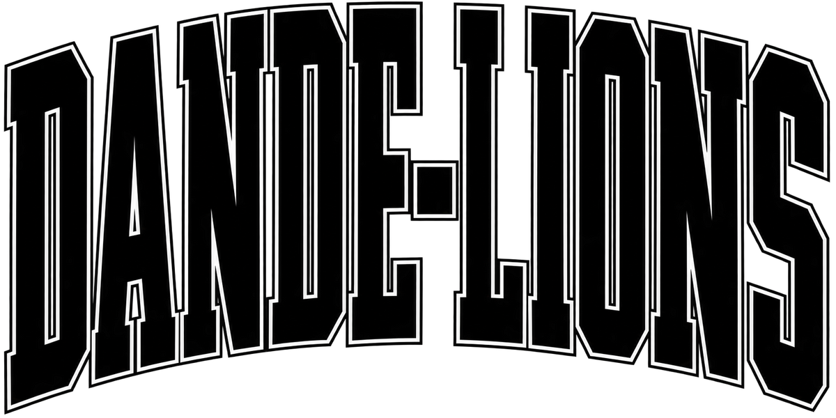 Bold Dande-Lions Black
