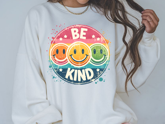 Be Kind Smiley Faces